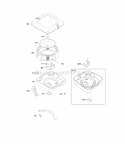 Part Location Diagram of 844929 Briggs and Stratton Base-Air Cleaner